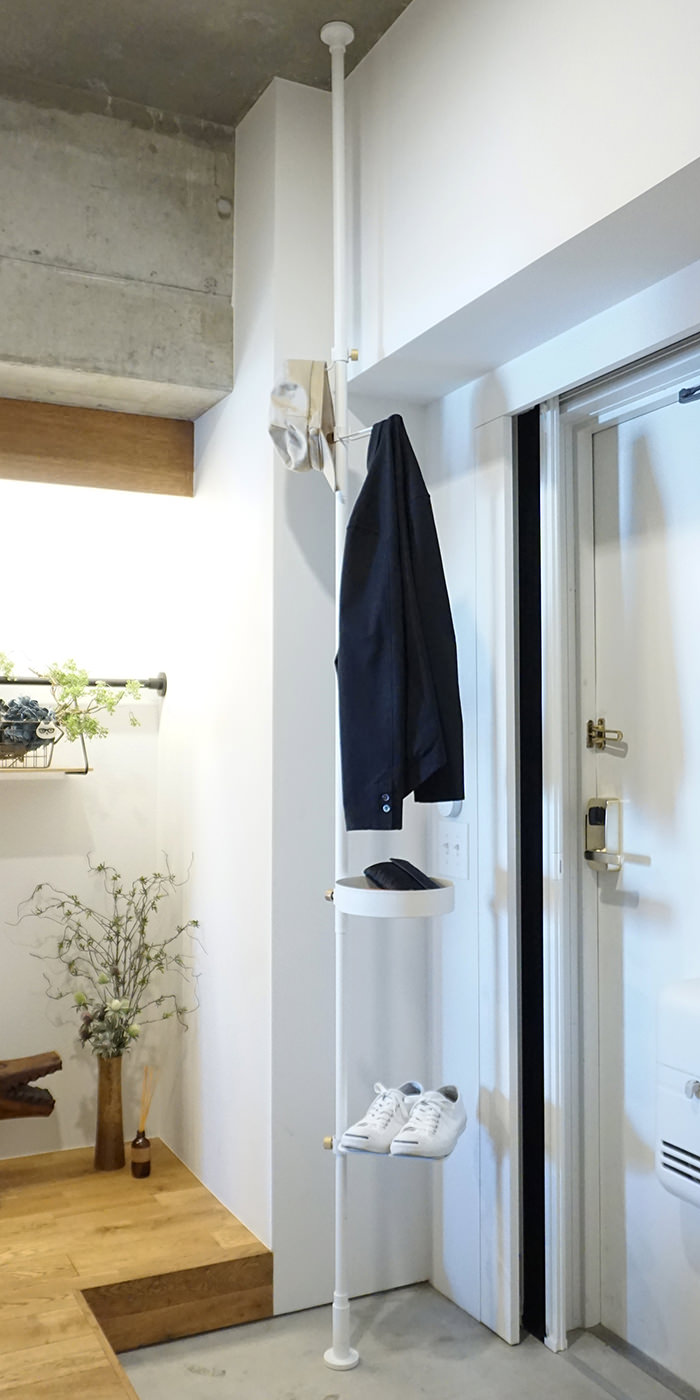 楽天市場】【公式】DRAW A LINE ドローアライン Shoes Rack ホワイト