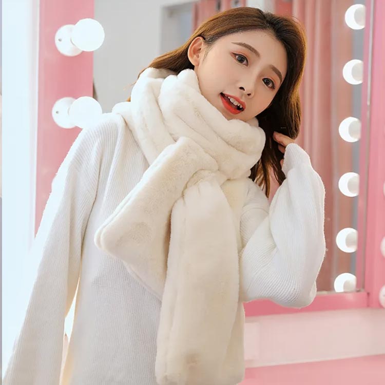 楽天市場】マフラー レデイース ティペット ストール ロング マフラー