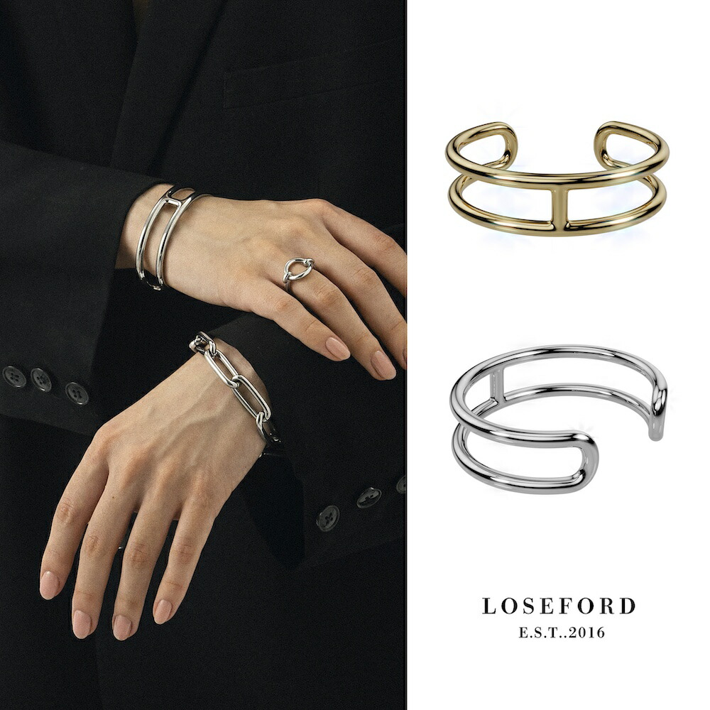 楽天市場】【LOSE FORD 公式】 Hバングル レディースバングル つけっ