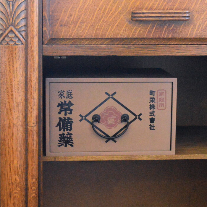 楽天市場】レトロ救急箱 / 昭和 レトロ 引き出し収納 木製 救急箱