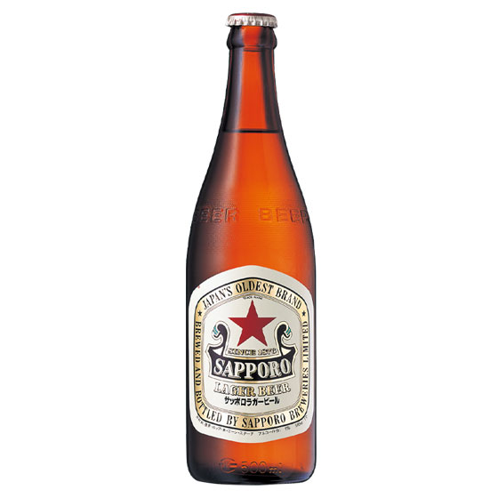 楽天市場】サッポロ ラガービール 500ml 20本 中瓶 赤星 ケース販売 P