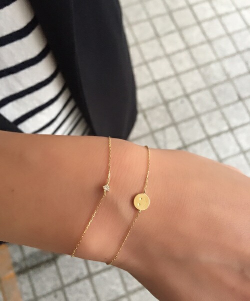 楽天市場】スマイル ニコちゃん ブレスレット【日本製 18金 華奢