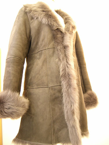 楽天市場】【OFF Price】ハーフムートンコート レディース ムートン