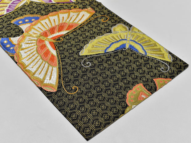 楽天市場】西陣織 芳彩織謹製 高級袋帯 振袖用 蝶々 全通【お仕立代