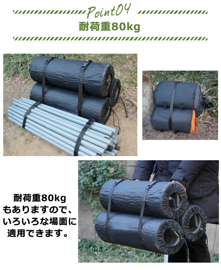 楽天市場】キャンプ ベルト 2本セット 薪まとめ用バンド 固定