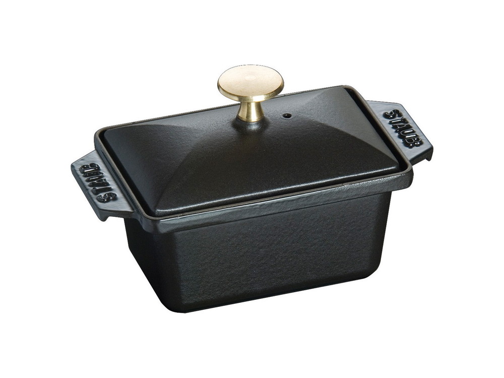 楽天市場】【公式】 ストウブ ハーフテリーヌ ブラック STAUB