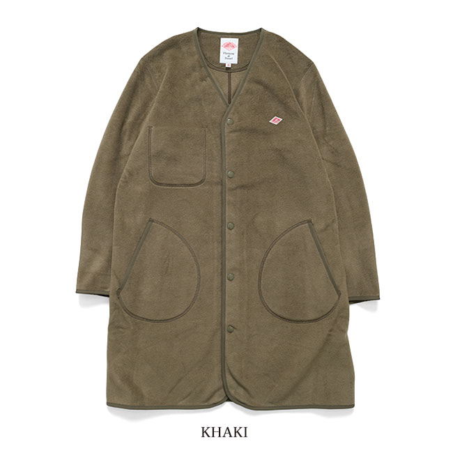 楽天市場】DANTON ダントン フリース ロングカーディガン JD-8992