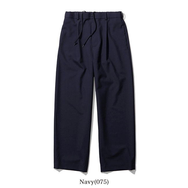 楽天市場】ATON エイトン トロピカルウール テーパード イージーパンツ