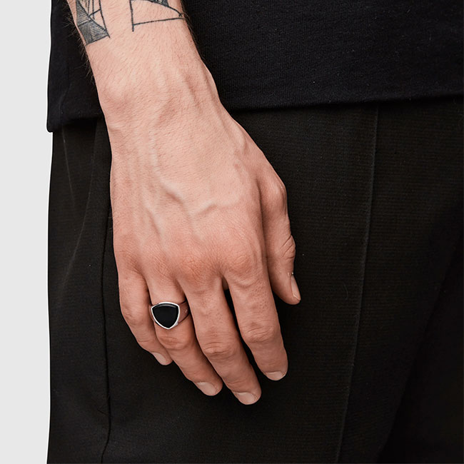 楽天市場】TOMWOOD トムウッド シールド ブラックオニキス シルバー