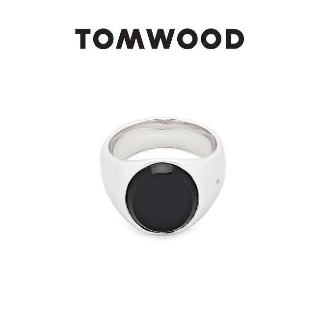 楽天市場】TOMWOOD トムウッド Oval Polished Black Onyx オーバル