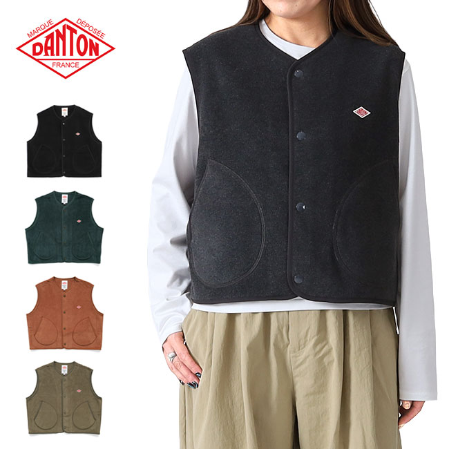 楽天市場】danton ダントン フリース ベストの通販