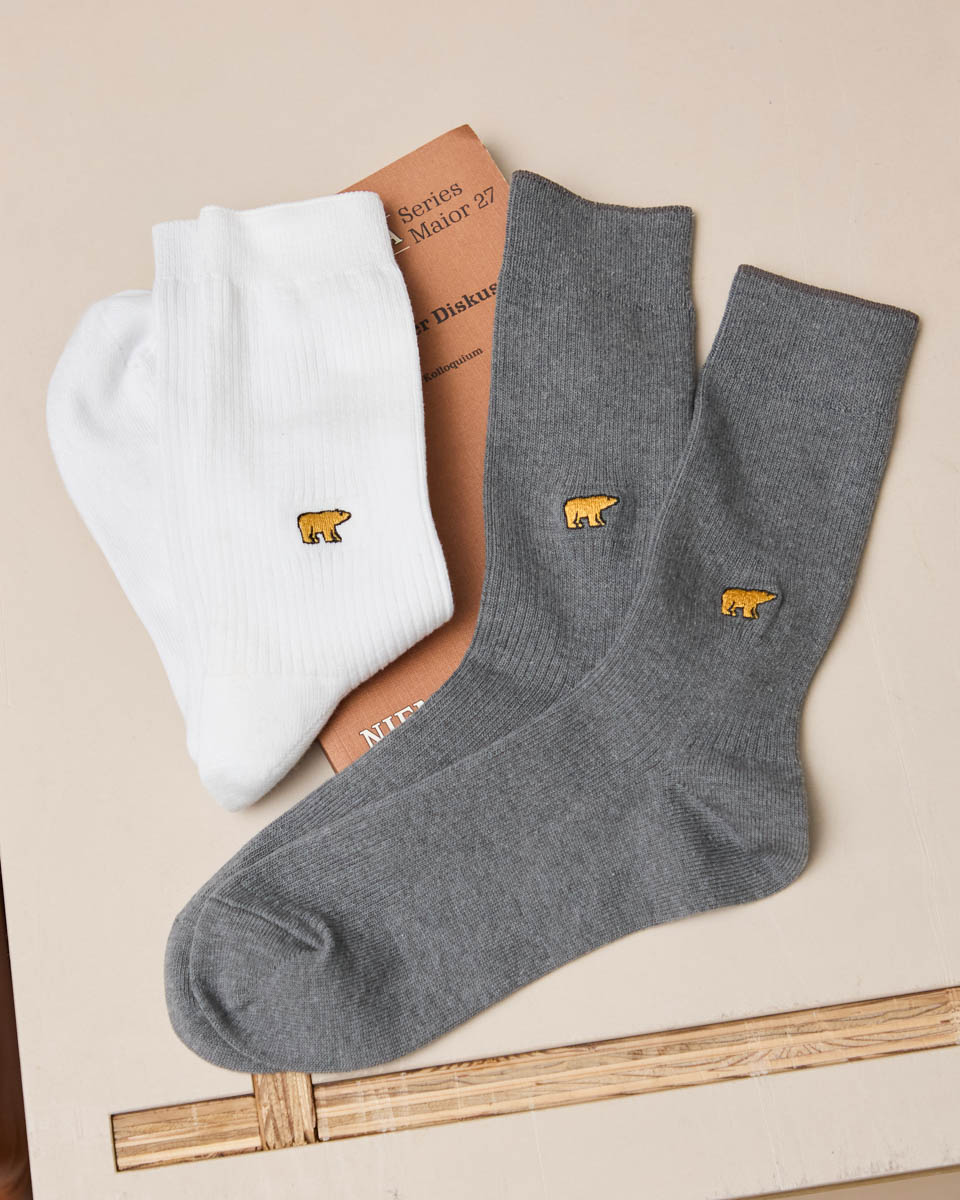 楽天市場】【公式】GB刺繍ロゴ無地ソックス(24-26cm)/メンズ/156J6000M