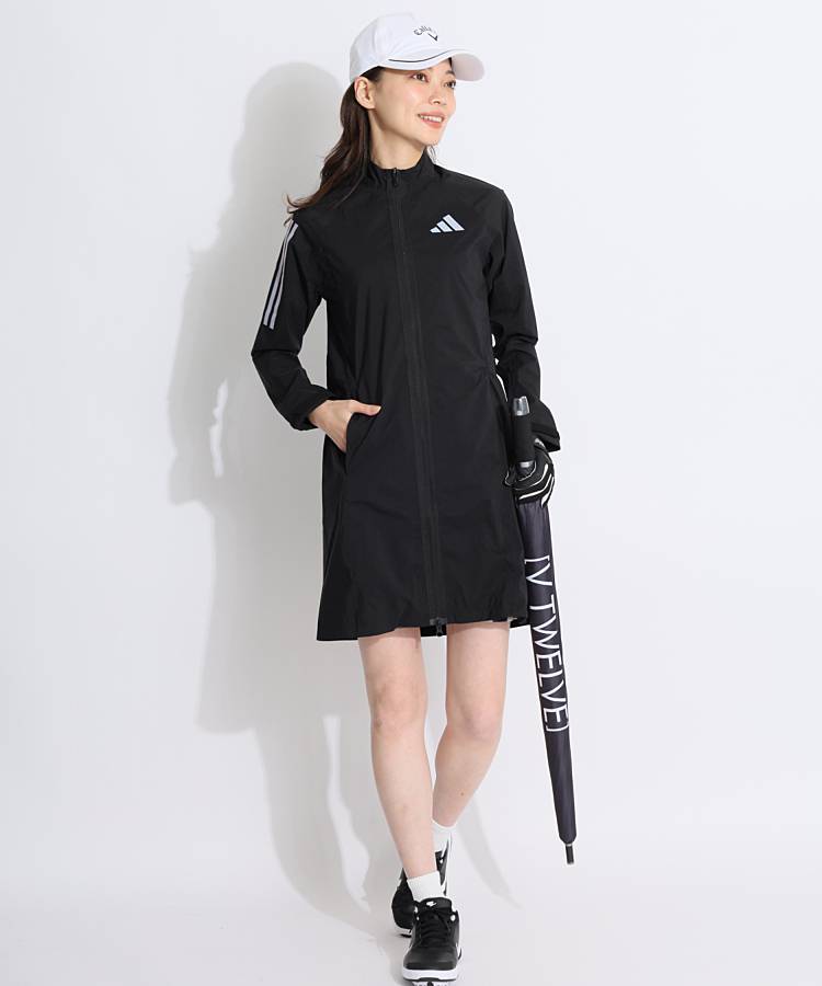 楽天市場】アディダスゴルフ 収納袋付きスリーストライプレイン