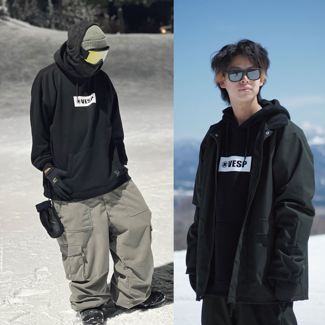 楽天市場】べスプ パーカー VESP Box Logo Parka VPMS1040 25-26