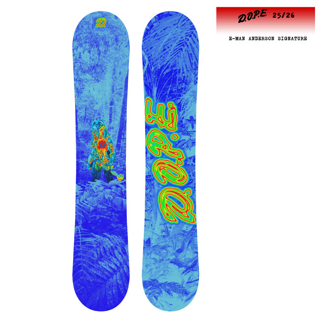 楽天市場】DOPE ドープ E-MAN ANDERSON SIGNATURE 152 25-26