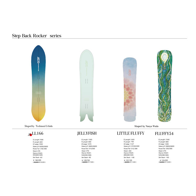 楽天市場】モス スノースティック MOSS SNOWSTICK JELLY FISH 156cm 25