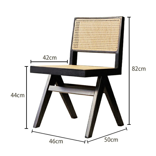 楽天市場】【レビュー特典】ダイニングチェア ラタンチェア 天然木