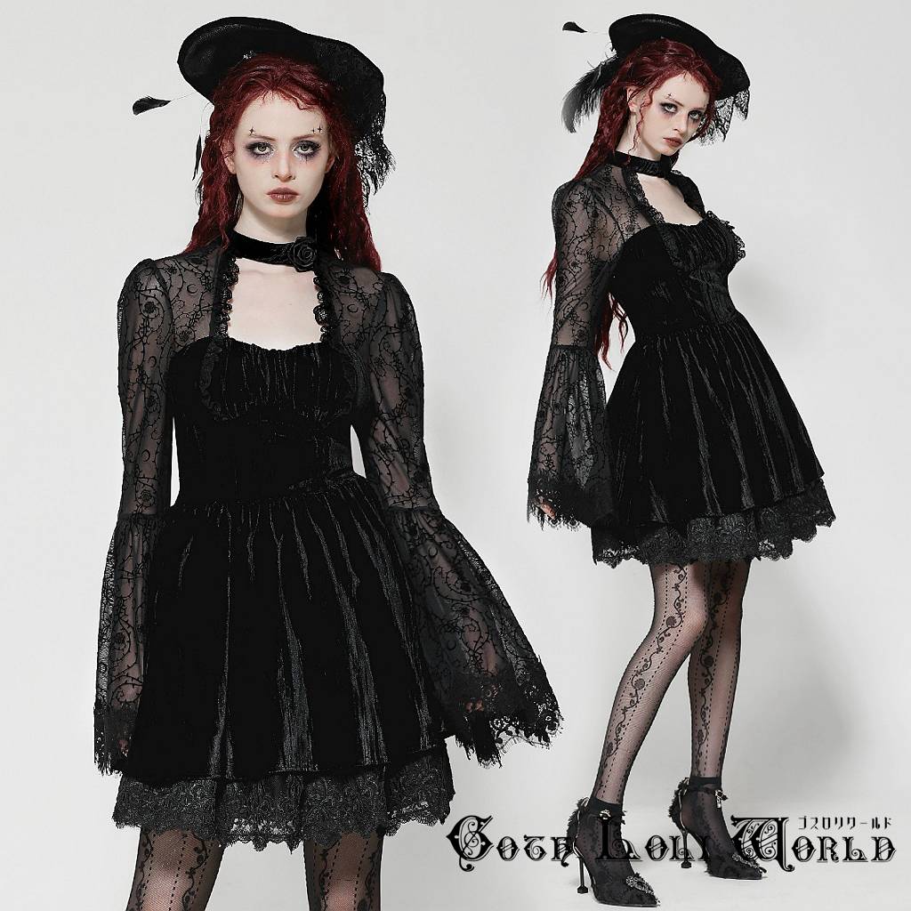 楽天市場】当日発送 即納 DW1033 ゴスロリ ファッション チョーカー