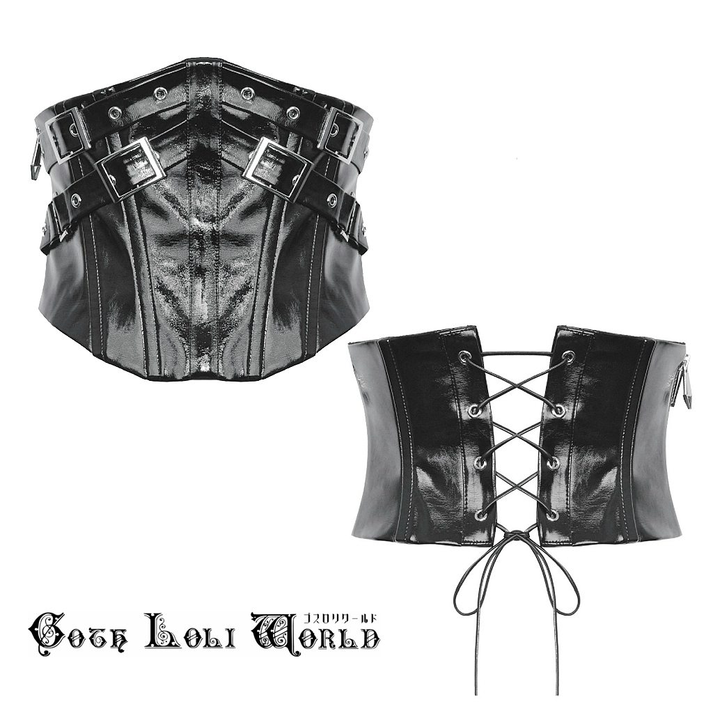 楽天市場】当日発送 即納 CW089 パンクファッション レースアップ