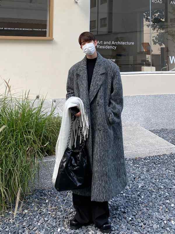 楽天市場】コート メンズ ウール ジャケット ダブル おしゃれ 秋冬