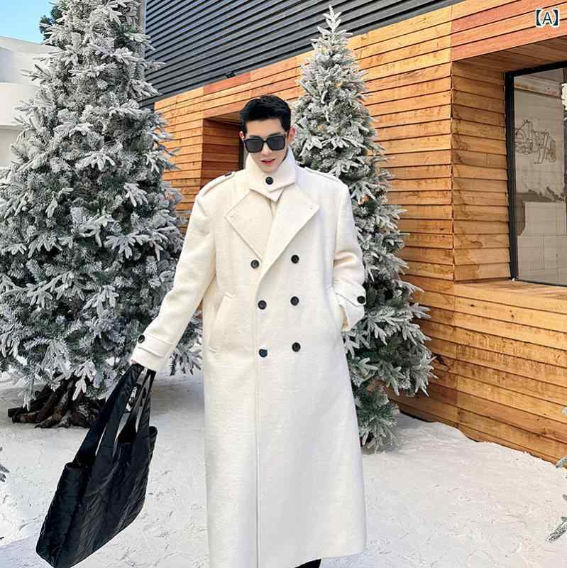 楽天市場】チェスター コート メンズ ウール ジャケット ダブル