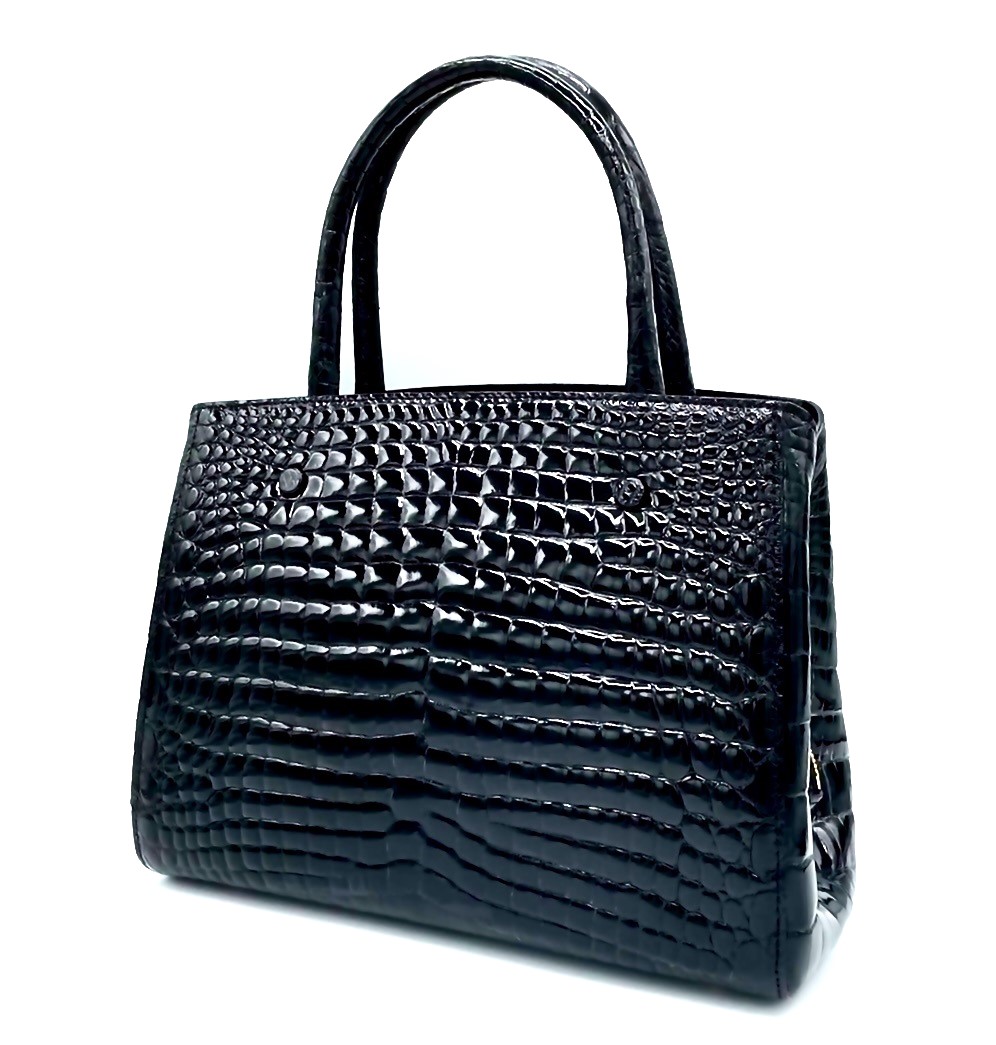 クロコダイル crocodile sanpo シャイニング センター取り 黒 楽天市場