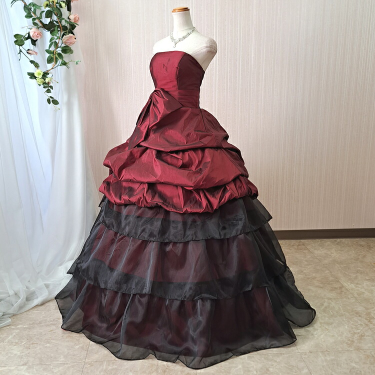 楽天市場】カラードレス ロングドレス クリスマスドレス ウェディング