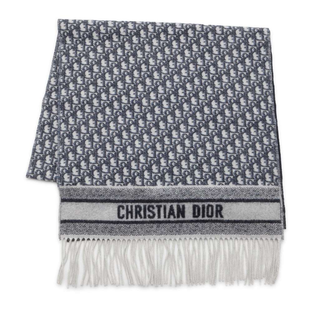 楽天市場】クリスチャン・ディオール マフラー オブリーク カシミア