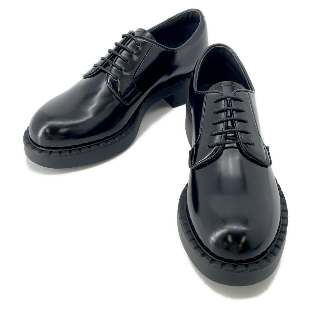 楽天市場】プラダ ブラッシュドレザー ダービーシューズの通販