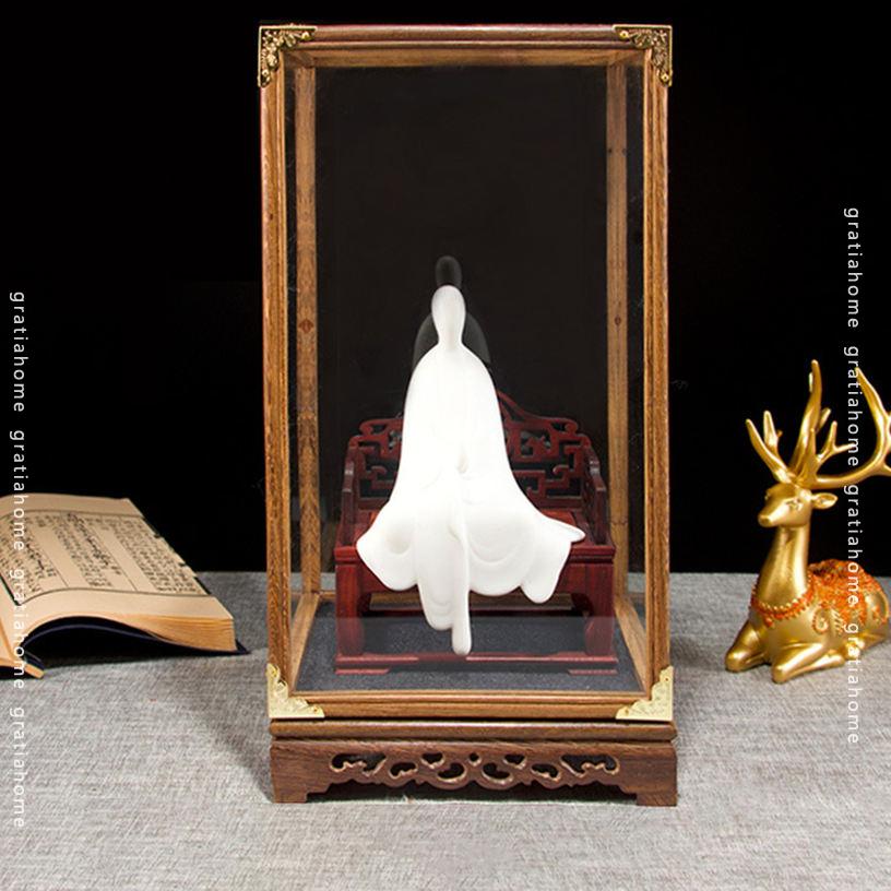 楽天市場】300円OFFクーポン ディスプレイケース アンティーク風 横型