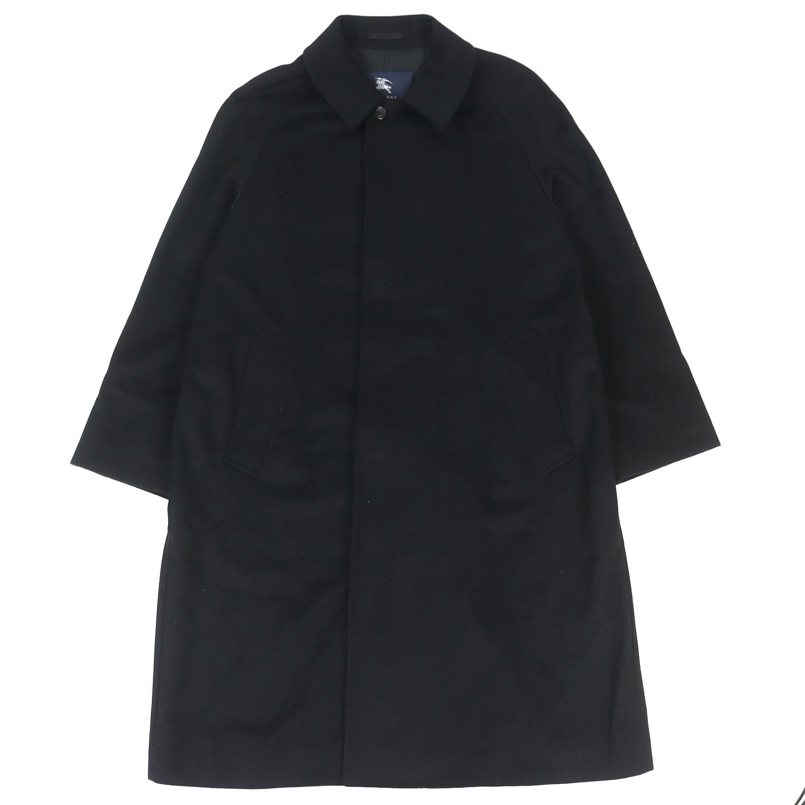 楽天市場】ブラック burberry london ステンカラーコートの通販