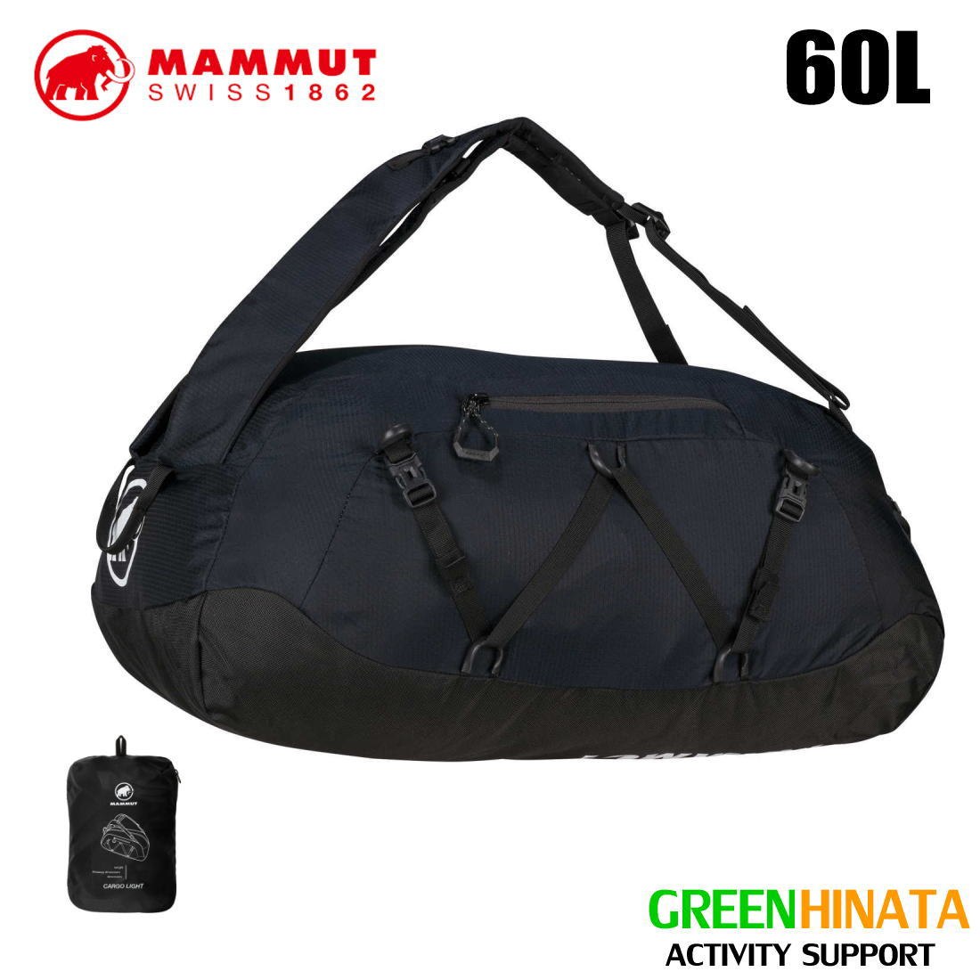 楽天市場】【国内正規品】 マムート カーゴライト 60L ダッフルバッグ