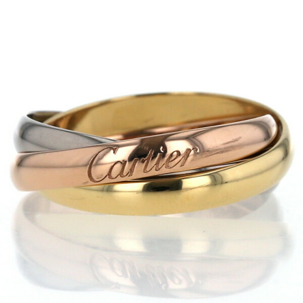楽天市場】Cartier カルティエ K18YG PG WG スリーカラーゴールド