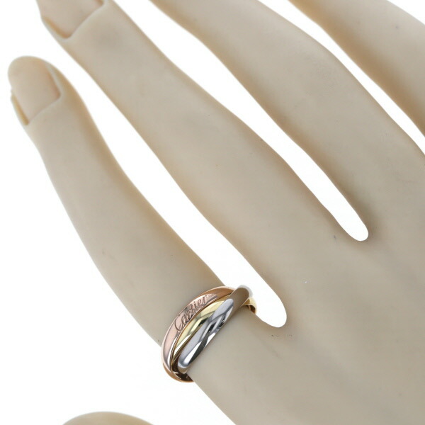 楽天市場】Cartier カルティエ K18YG PG WG スリーカラーゴールド