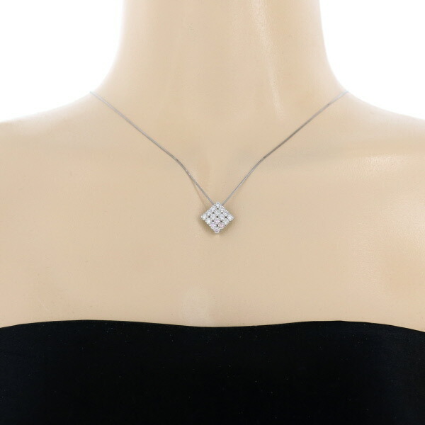 楽天市場】Pt900 Pt850 プラチナ ネックレス ダイヤモンド 0.40ct