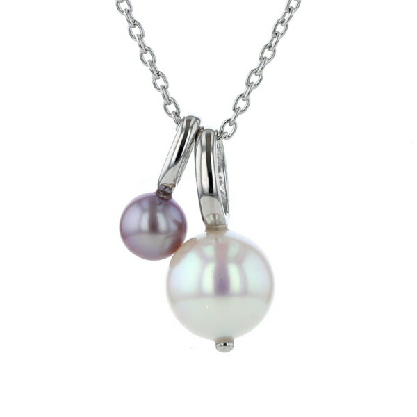 楽天市場】タサキ TASAKI K18WG ホワイトゴールド ネックレス ブラック