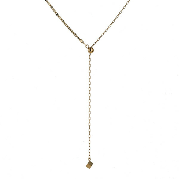 楽天市場】agete アガット K10YG イエローゴールド ネックレス Y字