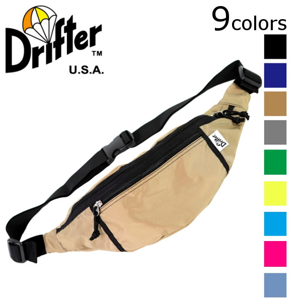 楽天市場】DRIFTER ドリフター WAIST PACK ウェイストパック ボディ