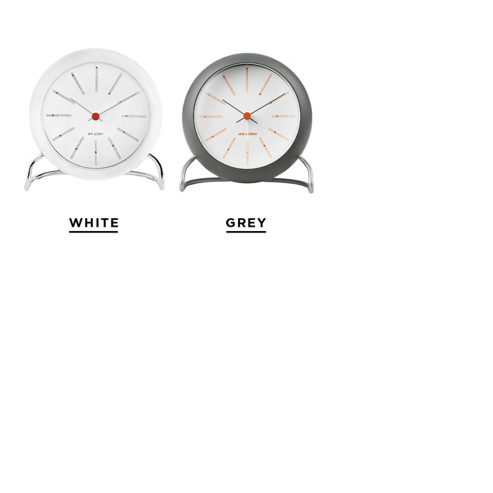 楽天市場】ARNE JACOBSEN TABLE CLOCK BANKERS アルネ ヤコブセン