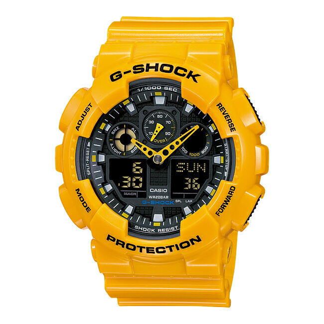 楽天市場】【10年保証】CASIO G-SHOCK カシオ Gショック GA-100A-9A