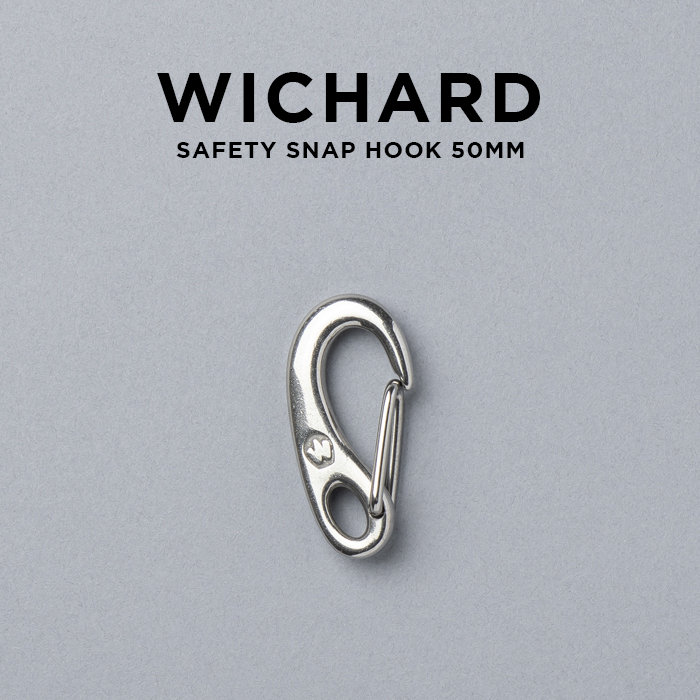 楽天市場】WICHARD SAFETY SNAP HOOK 50MM ウィチャード セーフティ