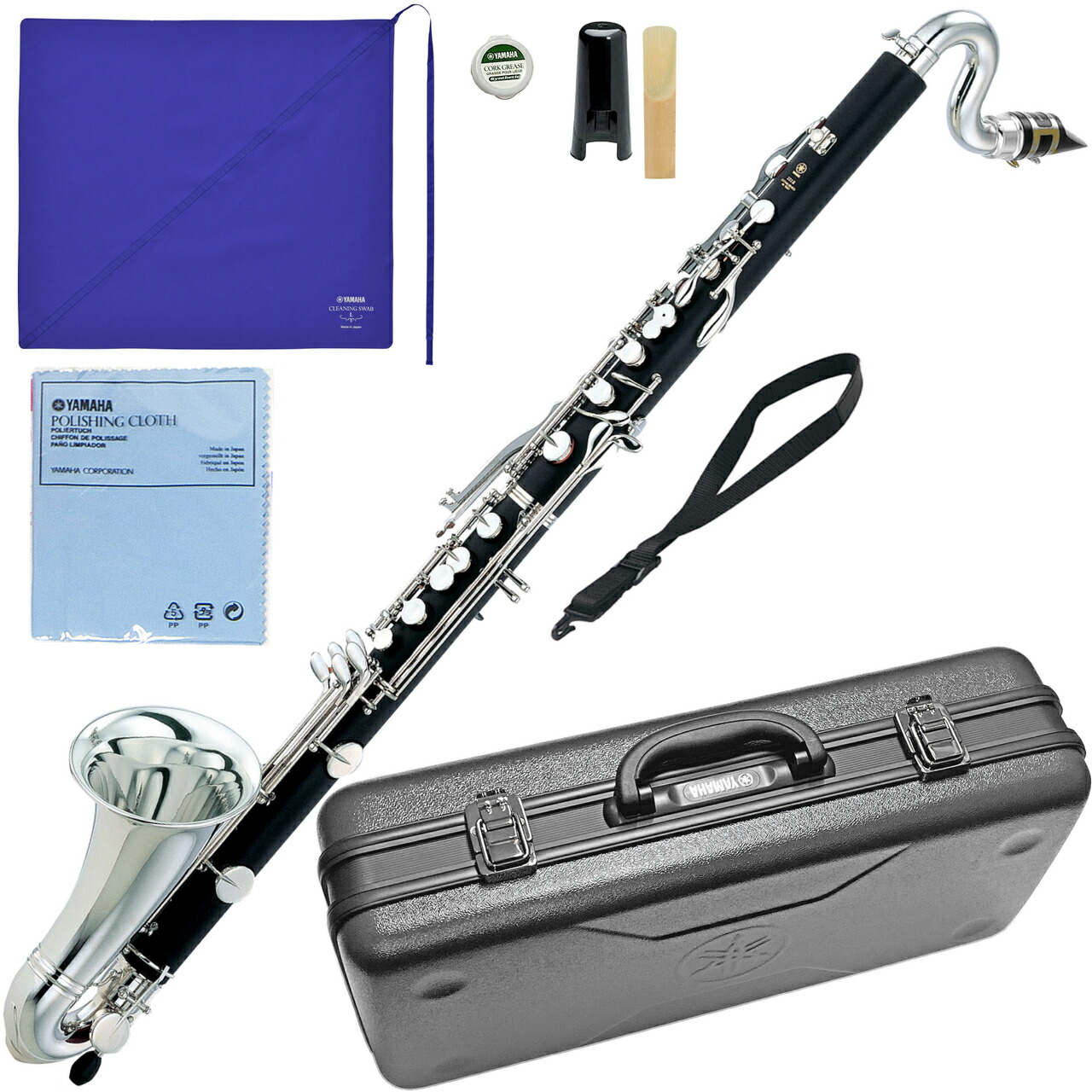 楽天市場】YAMAHA ヤマハ 5年保証対象 YCL-221II バスクラリネット ABS