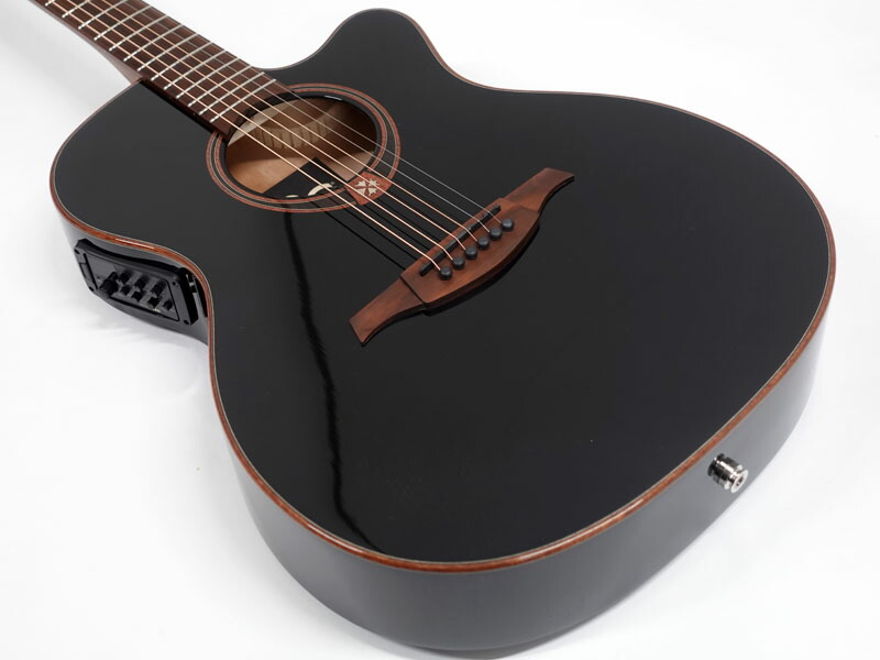 楽天市場】LAG Guitars T118ASCE BLK アコースティックギター エレアコ