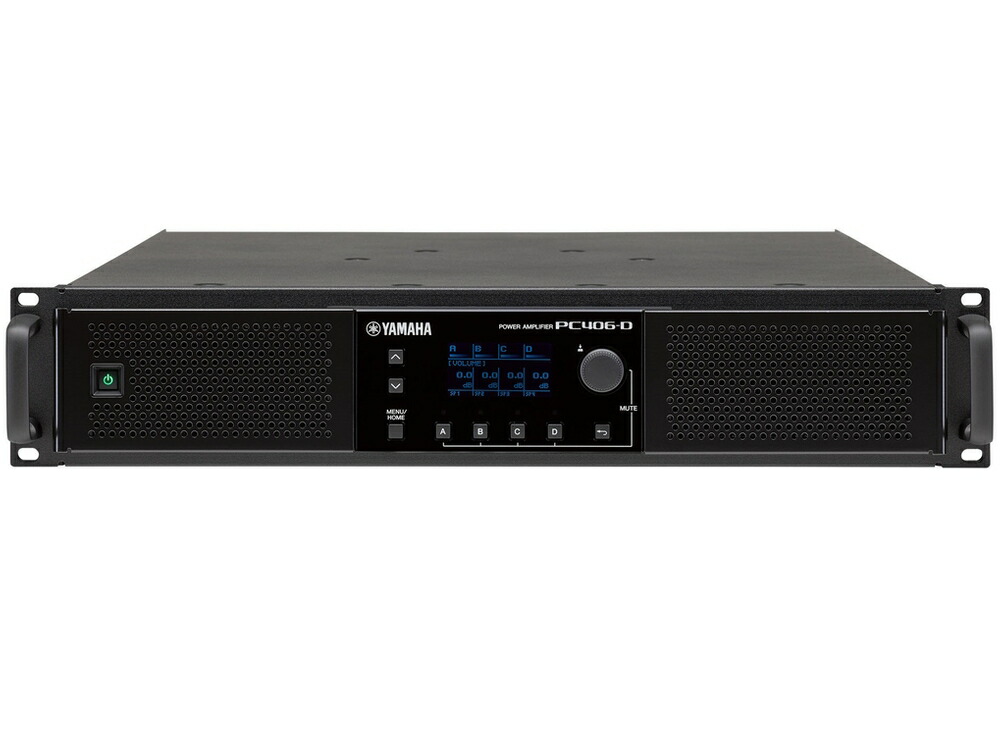 楽天市場】YAMAHA ヤマハ PC406-D ◇ パワーアンプ ・600W × 4