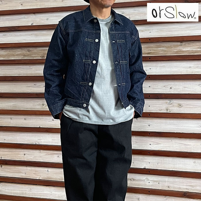 楽天市場】orslow ORSLOW オアスロウ デニムジャケット Gジャン 1'st