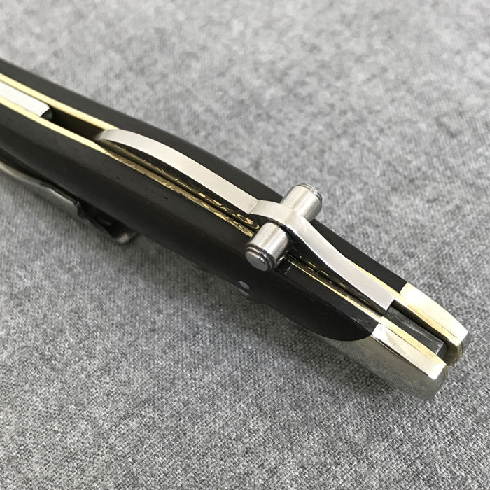 楽天市場】ATHRO アスロ ソムリエナイフ ダマスカス鋼ブレード 黒檀