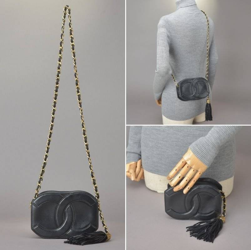 楽天市場】極美品 CHANEL シャネル デカココマーク チェーンショルダー