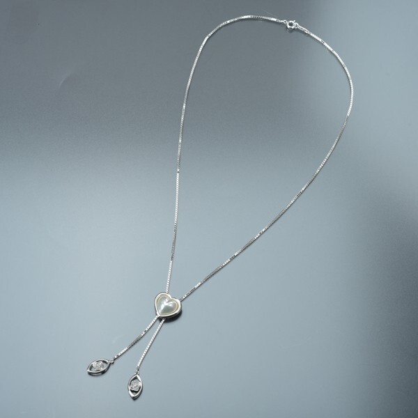 楽天市場】極美品 TASAKI 田崎真珠 ハート マベパール ネックレス