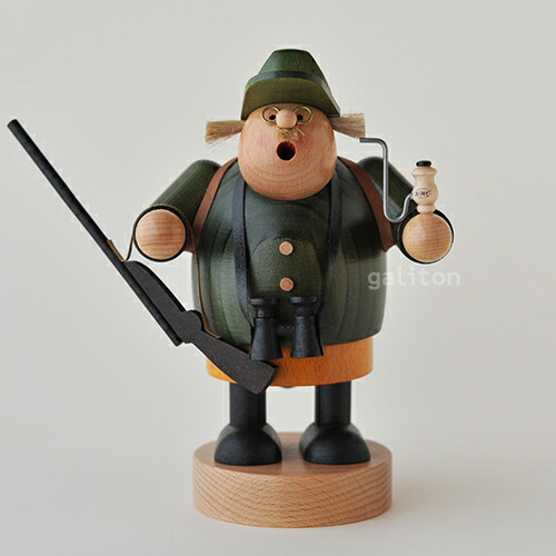 楽天市場】煙出し人形 KWO太っちょ狩人 21515 : 木のおもちゃがりとん