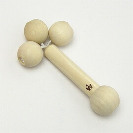 楽天市場】童具館 さくらんぼ 白木 : 木のおもちゃがりとん